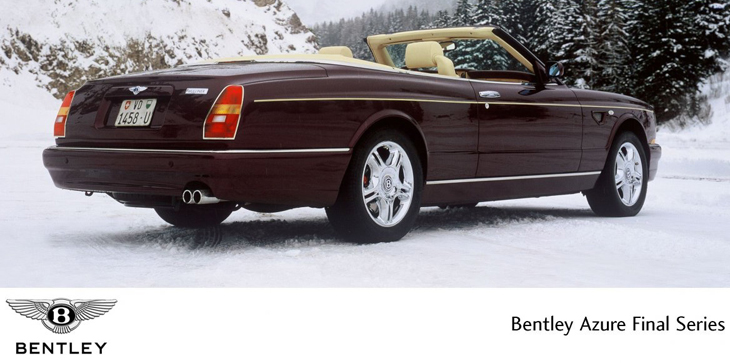 2003 Bentley Azure Final Series. 2003 Bentley Azure Final Series