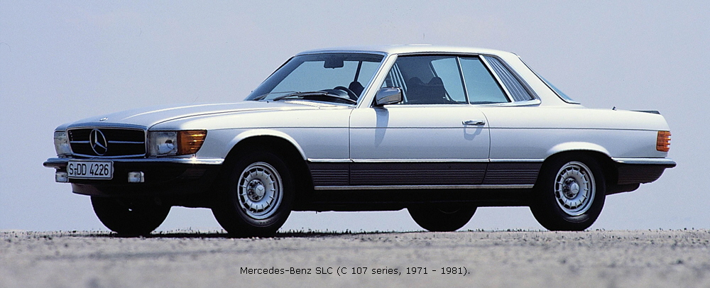 Mercedes-Benz SLC (C 107 series, 1971 - 1981).