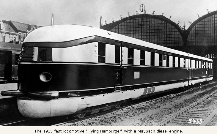 The 1933 fast locomotive 