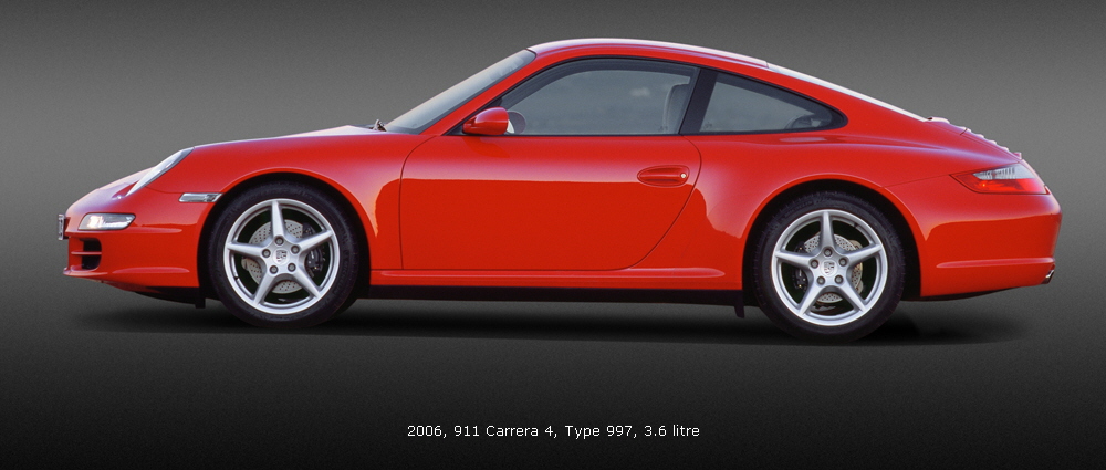 2006, 911 Carrera 4, Type 997, 3.6 litre