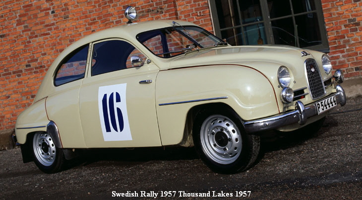 Swedish Rally 1957 Thousand Lakes 1957