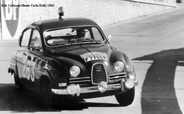 Eric Carlsson Monte Carlo Rally 1963