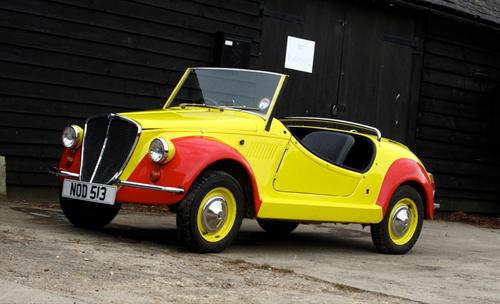 Many cars beat their pre-sale estimate, including the ex- Enid Blyton Noddy car, sold for £29,325.