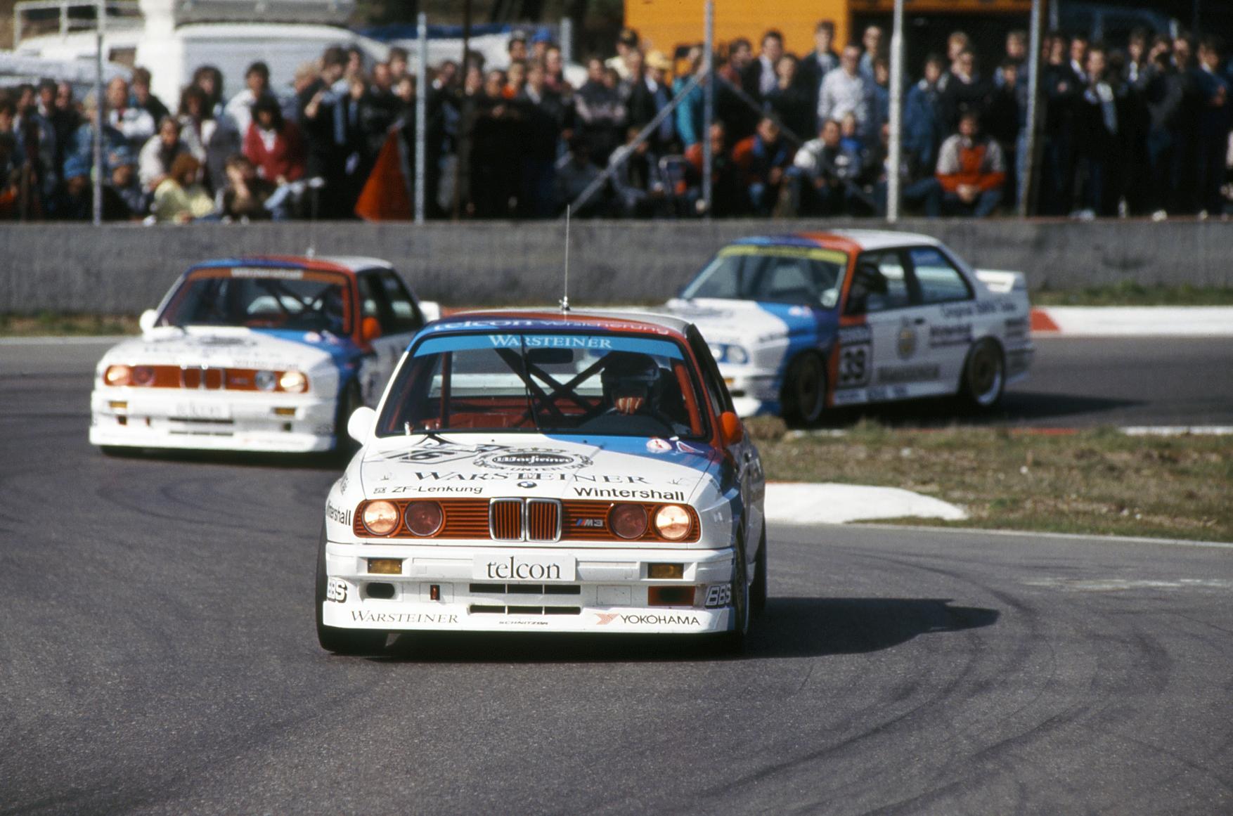 BMW Group Classic at Techno Classica 2014. DTM 1989, Fabien Giroix, BMW M3 Gruppe A. 