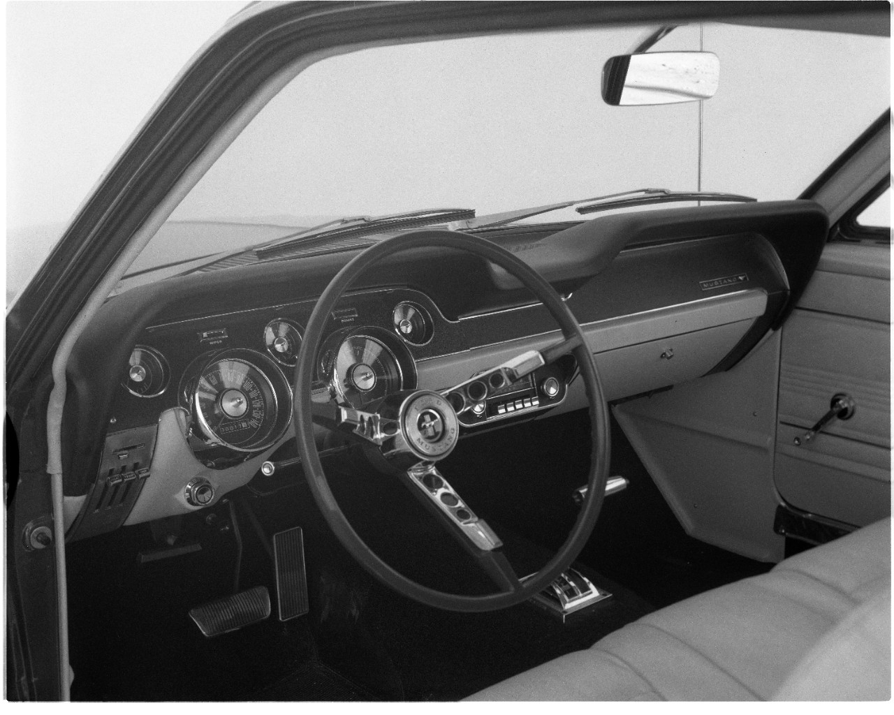 1967 Ford Mustang instrument panel