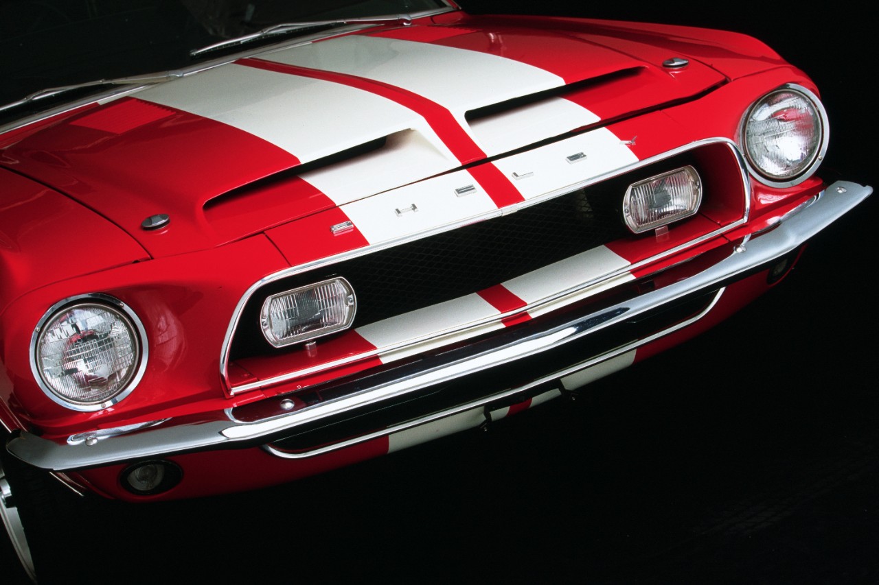 1968 Shelby GT350 front end