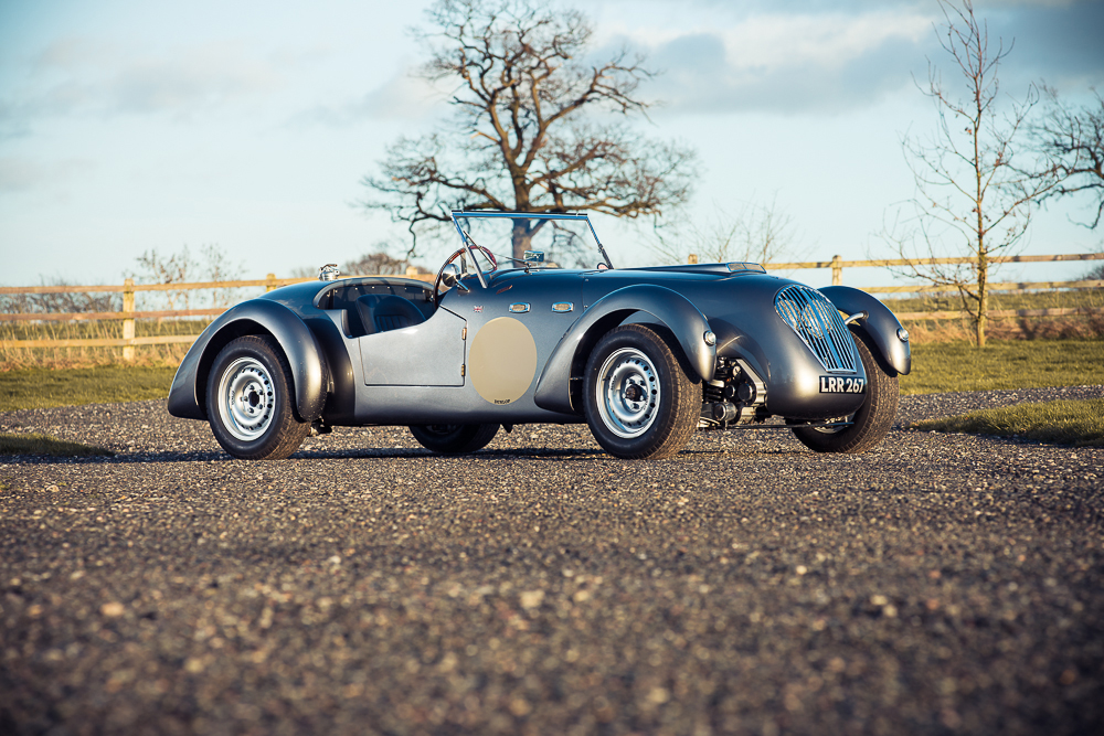 This very rare Healey Silverstone will be offered at Silverstone Auctions