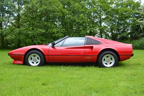 This 1979 Ferrari 308 GTS sold for £82,225, a world record price at Silverstone Auctions.