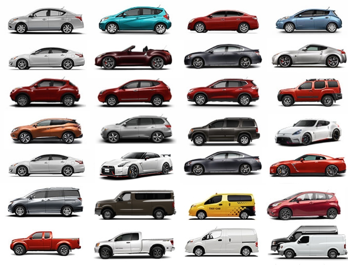 The 2015 Nissan Lineup