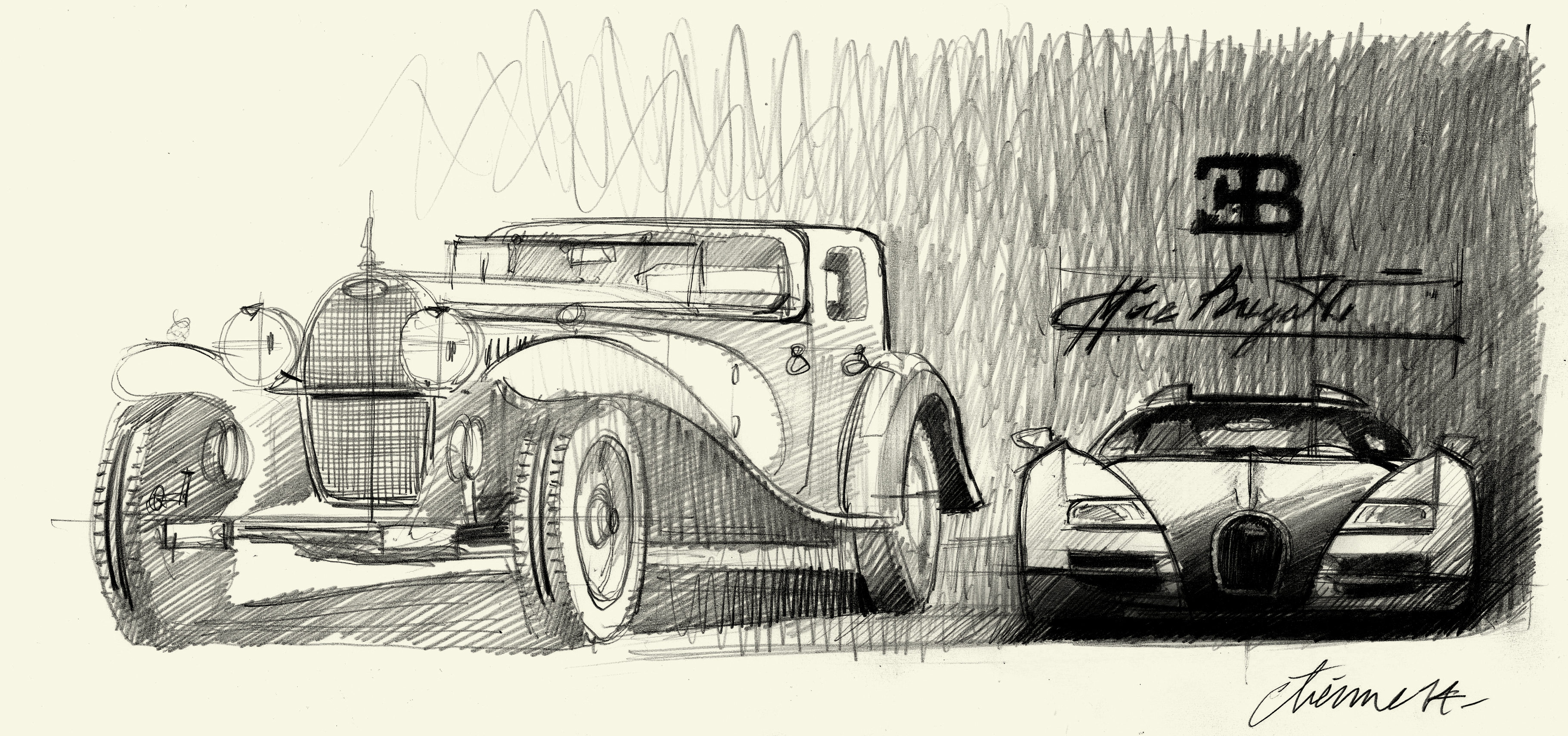 021_Design_Sketch_Type_41_and_Legend_Ettore_Bugatti