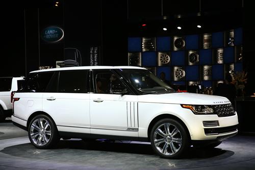 The long wheelbase Autobiography Black Range Rover to be built at Oxford Road