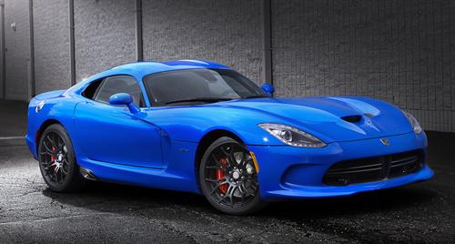 The SRT brand kicked off the SRT Viper Color Contest, an online contest that enabled Viper enthusiasts to name the new blue exterior paint color for the 2014 SRT Viper. More than 11,000 names were submitted and the top three finalists have been chosen. Fans can vote online at www.driveSRT.com/colorcontest to help select the winning name. In addition to becoming part of Viper history, the fan who submitted the winning name will win a trip to the 2014 Rolex 24 Hours of Daytona at Daytona International Speedway. Voting for the final round of the SRT Viper Color Contest runs through Sun., Nov. 10.