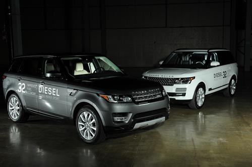 Today, Land Rover announced that the brand will offer consumers the option of fuel efficient diesel powertrains in two 2015 model year luxury SUVs, the Range Rover and Range Rover Sport, to go on sale in Fall 2015.