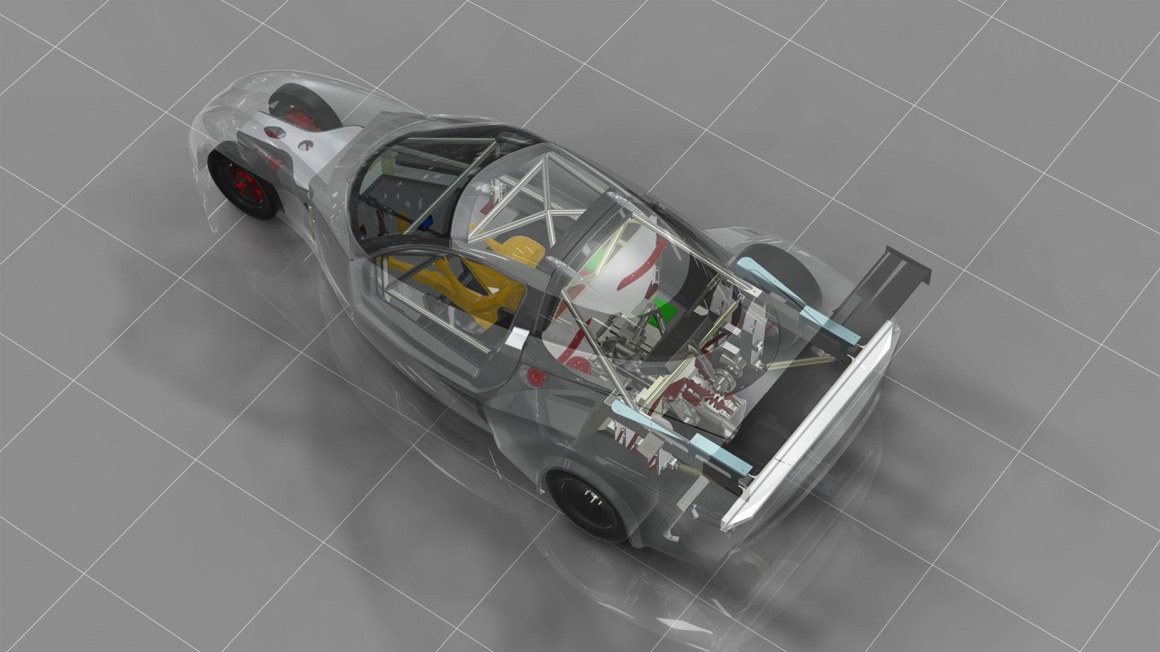 DeltaWing GT race car - early concept 1