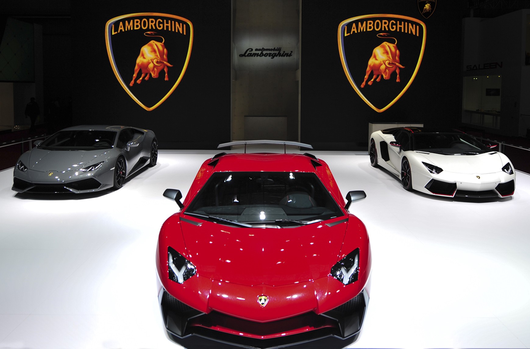 2015 Shanghai Auto Show - Lamborghini Booth