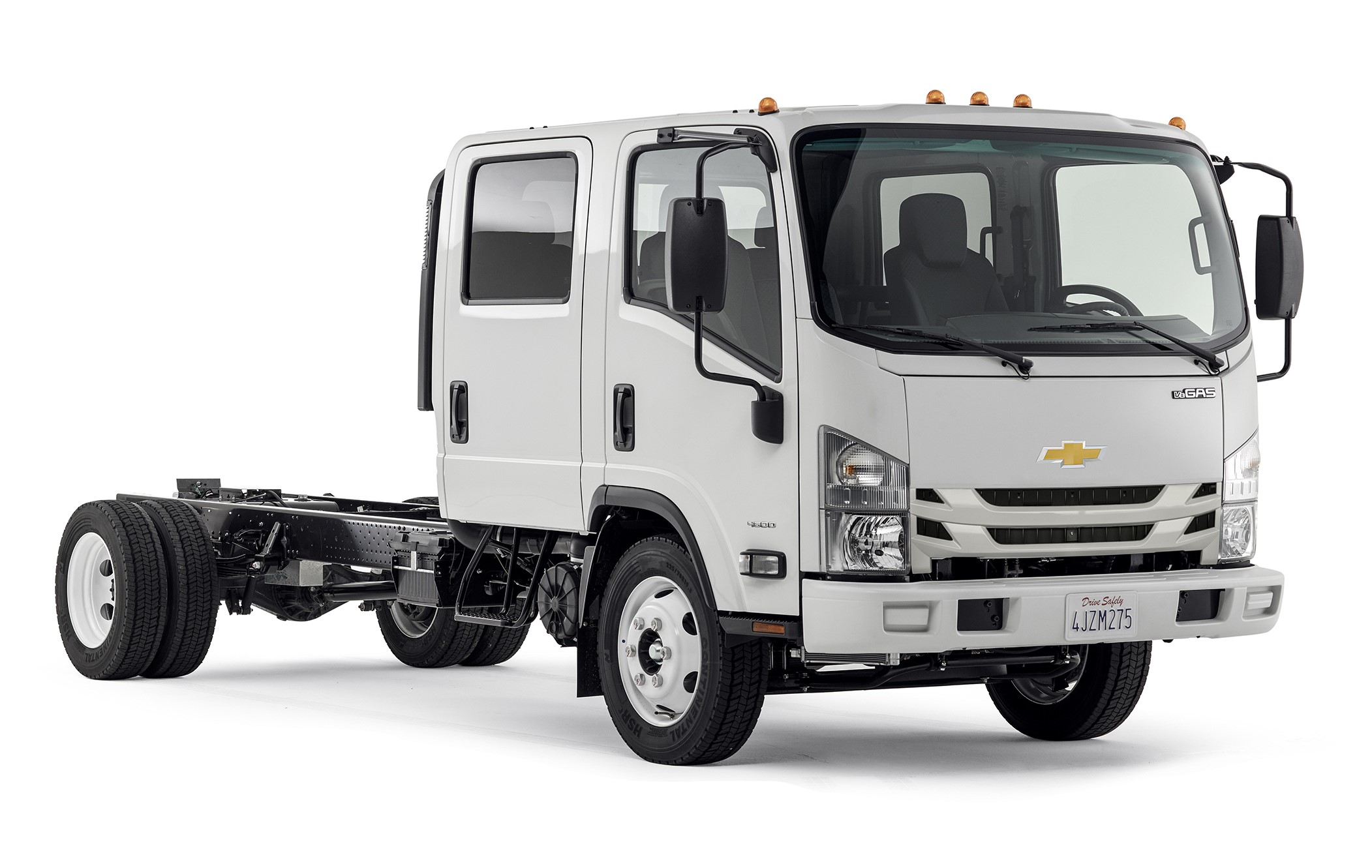 In 2016, Chevrolet will re-enter the low cab forward market with six new models – Chevrolet 3500, 3500HD, 4500, 4500HD, 5500 and 5500 HD.