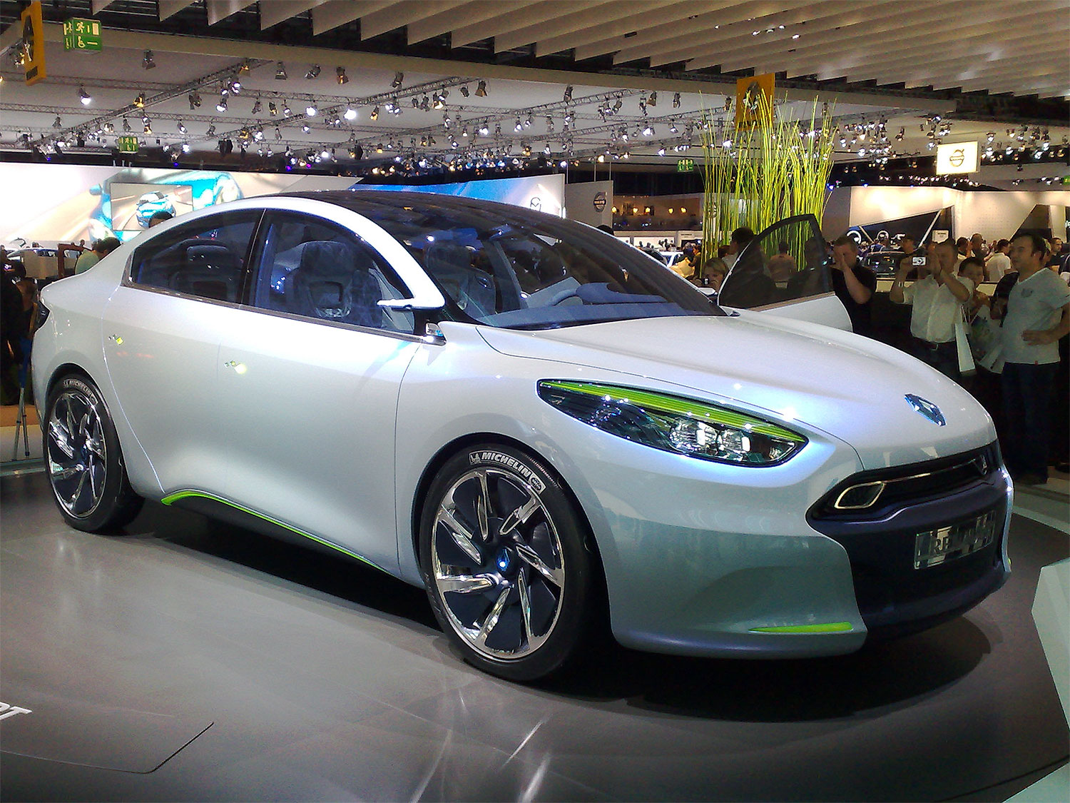The Renault Fluence Z.E. is an electric version of the Renault Fluence compact sedan, part of the Renault Z.E. program of battery electric vehicles.