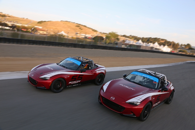 2016 Global Mazda MX-5 Cup Race Cars (PRNewsFoto/Mazda North American Operations)