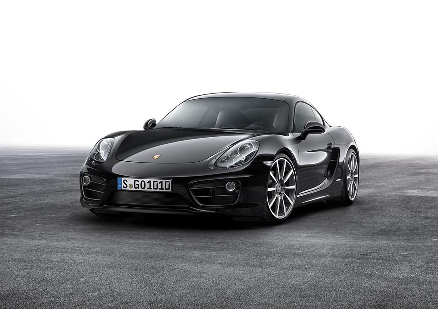 The new Porsche Cayman Black Edition (PRNewsFoto/Porsche Cars North America, Inc.)