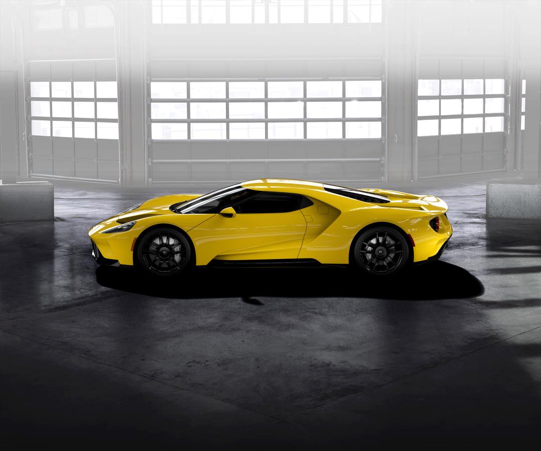 Triple-Yellow-Ford-GT-profile