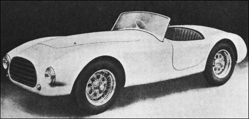 1953 AC Ace prototype