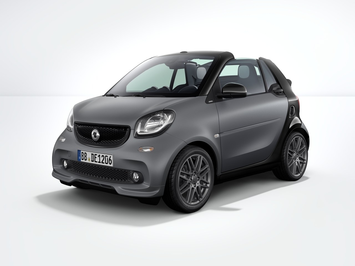 2017 smart fortwo now comes with available BRABUS Sport Package (European model pictured)