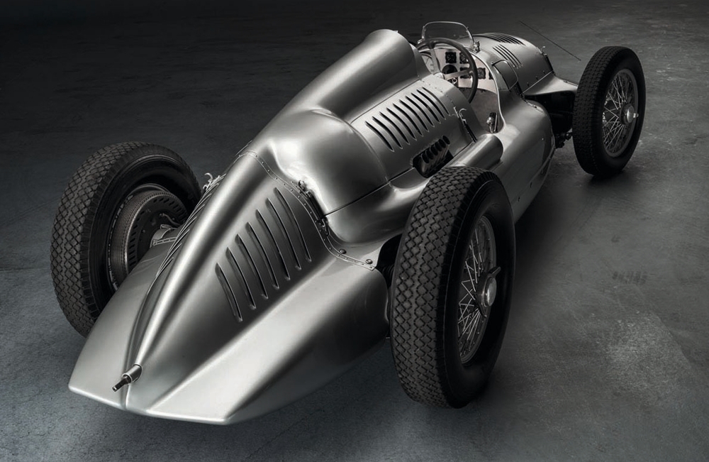 1939 Auto Union Silver Arrow twin-supercharger Type D Racing Car