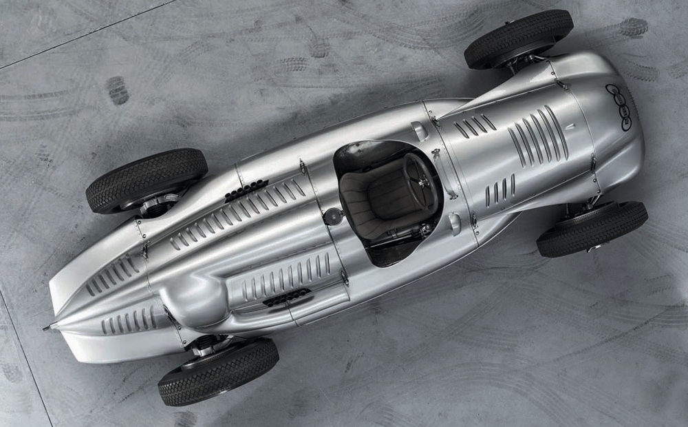 1939 Auto Union Silver Arrow twin-supercharger Type D Racing Car