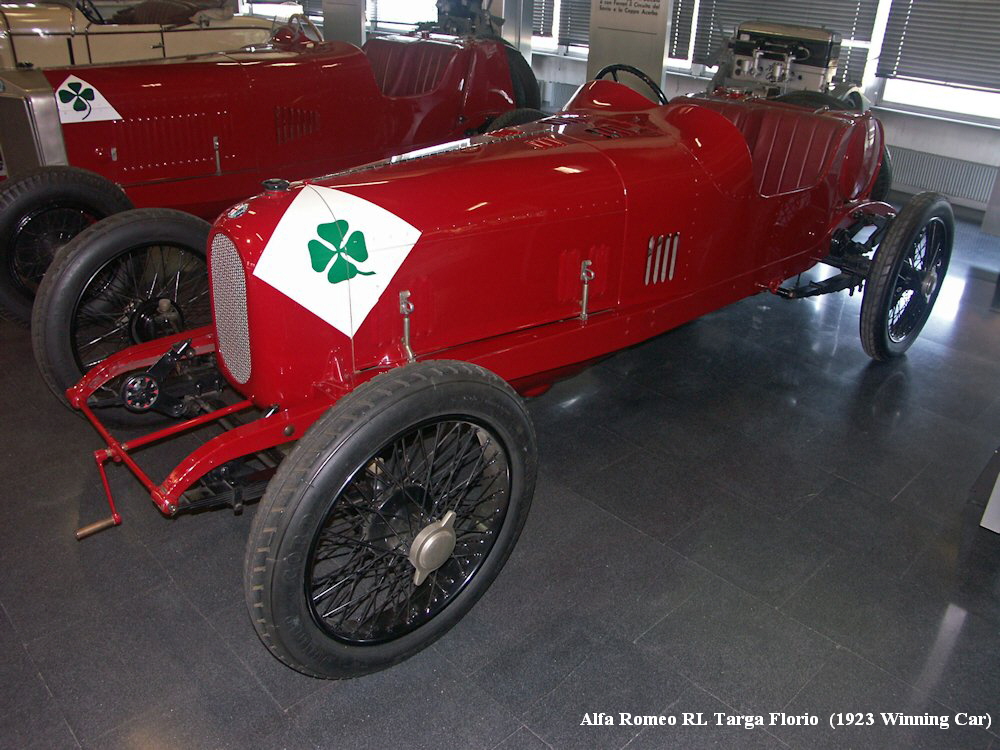 Alfa Romeo RL Targa Florio  (1923 Winning Car)