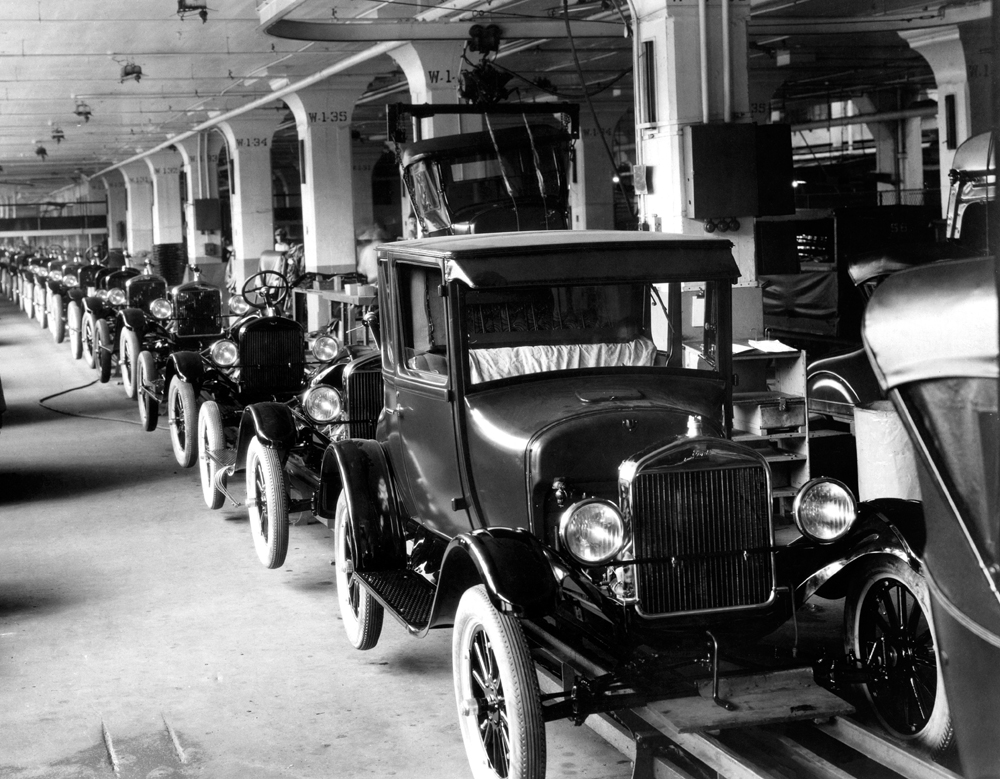 Model t's produced by ford in 1922 #10