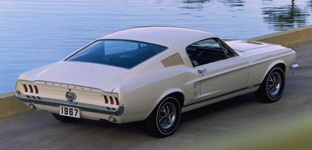 History of 1967 ford mustangs #9