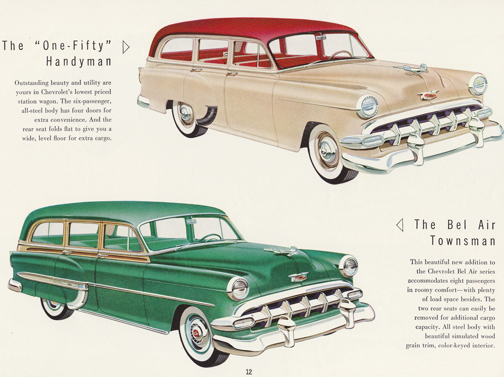 1950–1954) Chevrolet Bel Air - First generation.