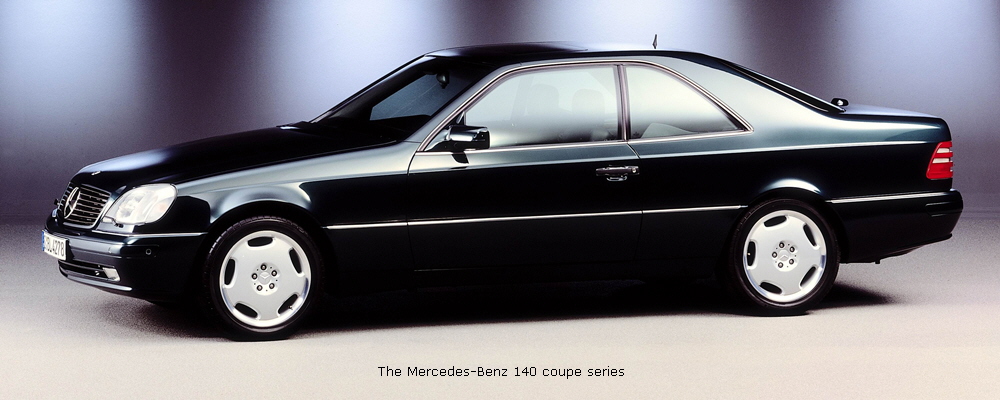The Mercedes-Benz 140 coupe series