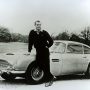 Sean Connery with the DB5 Credited to Aston Martin